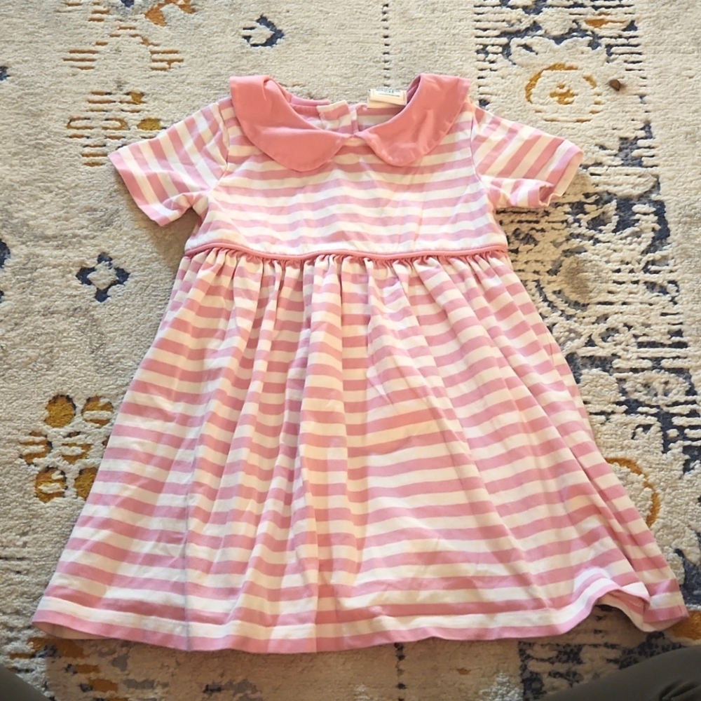 Stitchy Fish striped dress